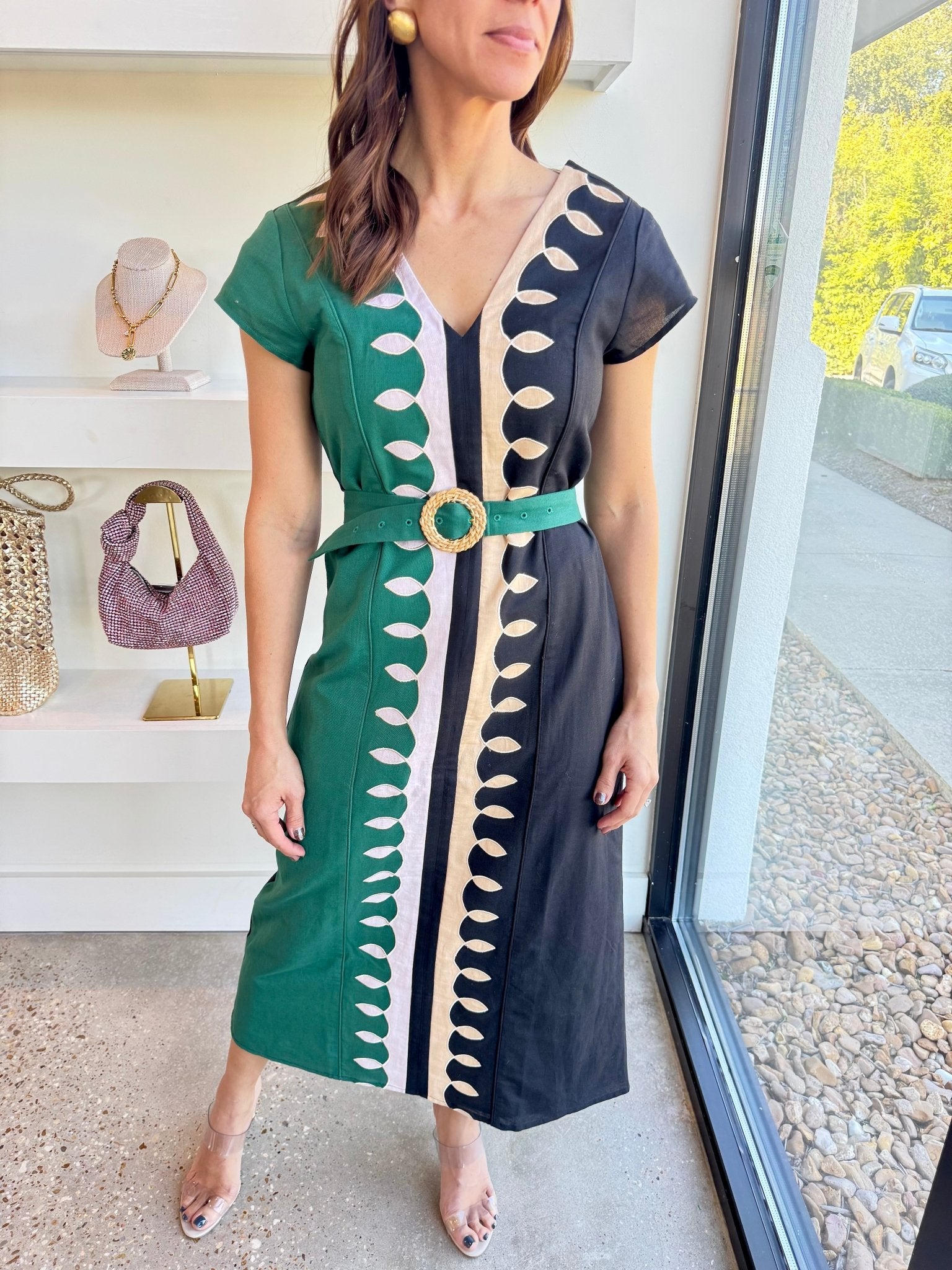 Color Block Hallie Midi - Amor Lafayette