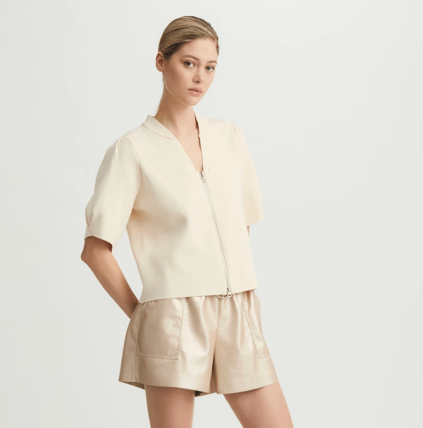 Cream Aude Sweater - Amor Lafayette