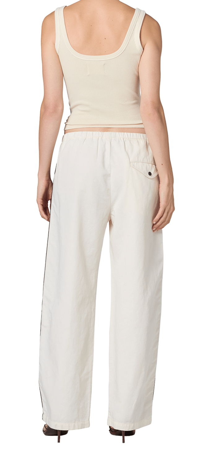 Cream Aurora Track Pant - Amor Lafayette