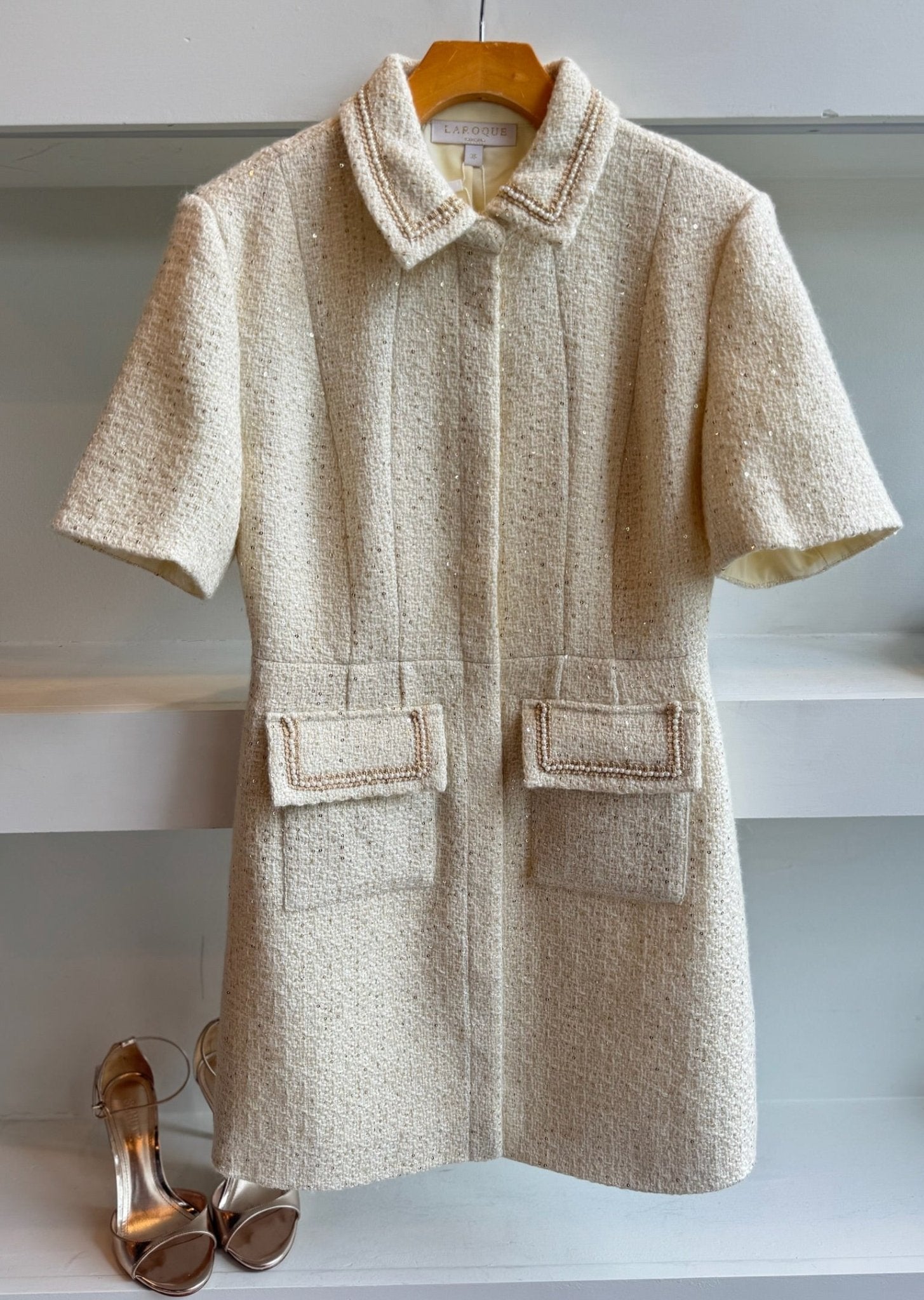 Cream Coco Dress - Amor Lafayette