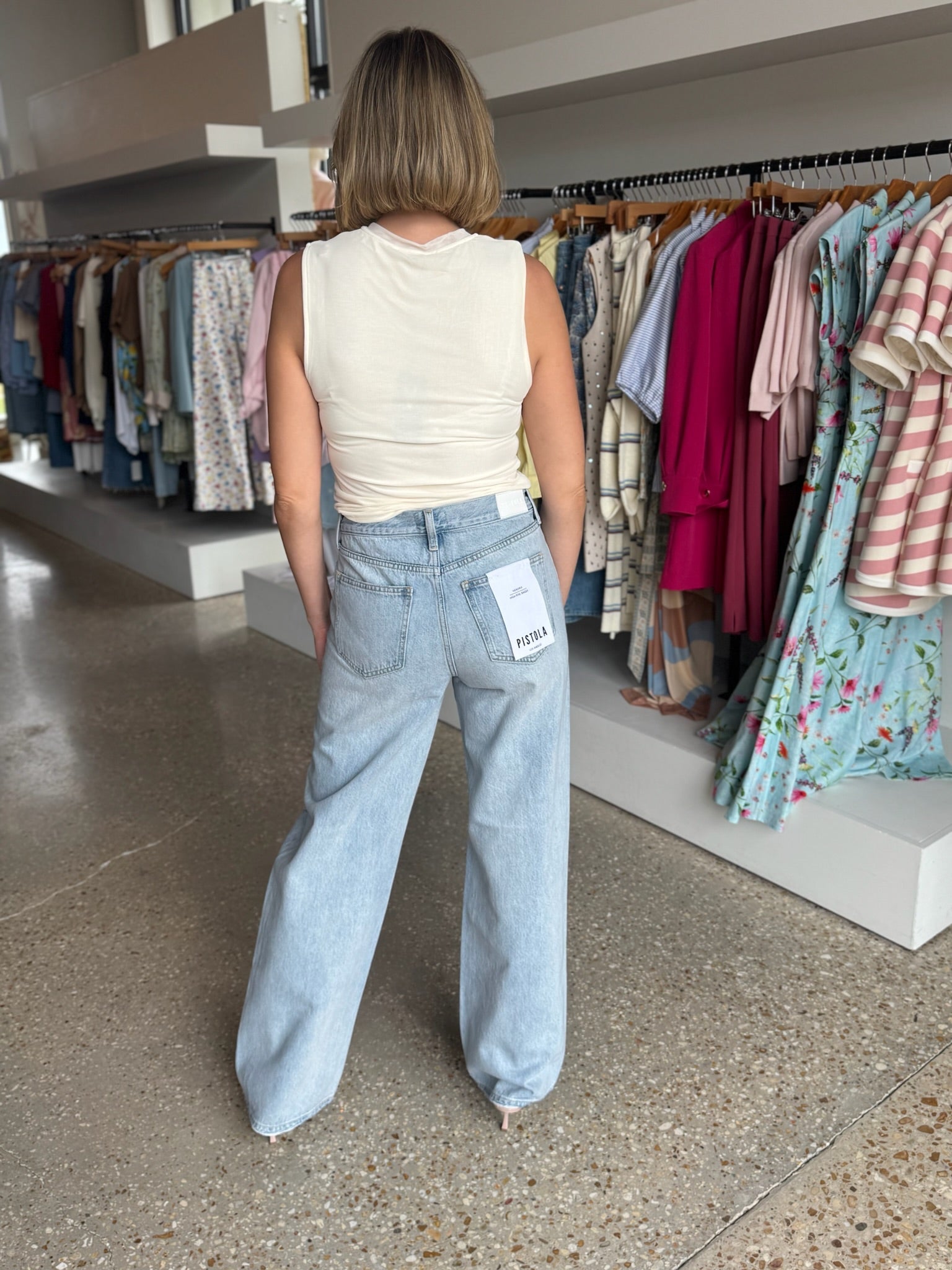 Cream Devi Top - Amor Lafayette