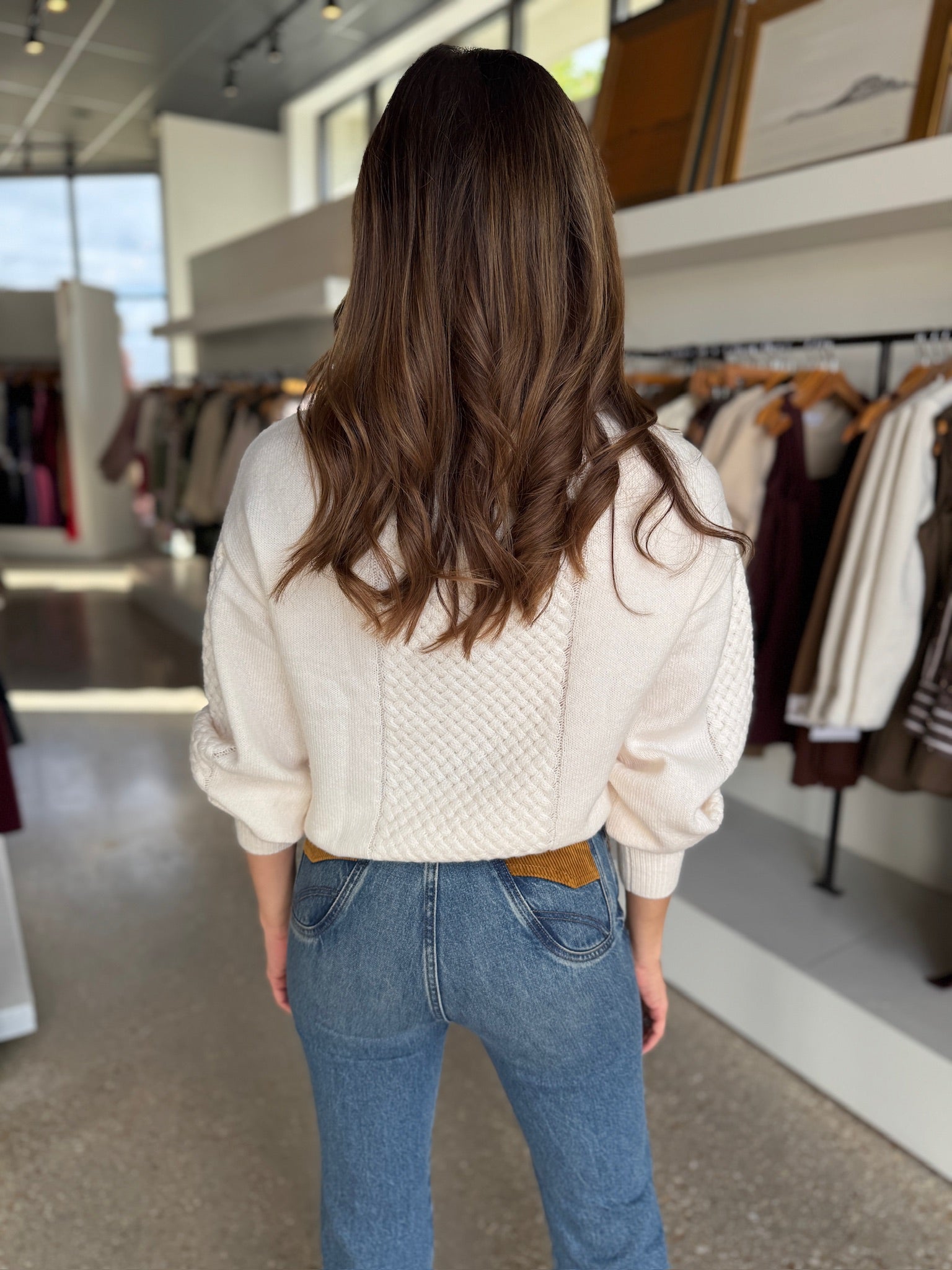 Cream Emil Jacket - Amor Lafayette