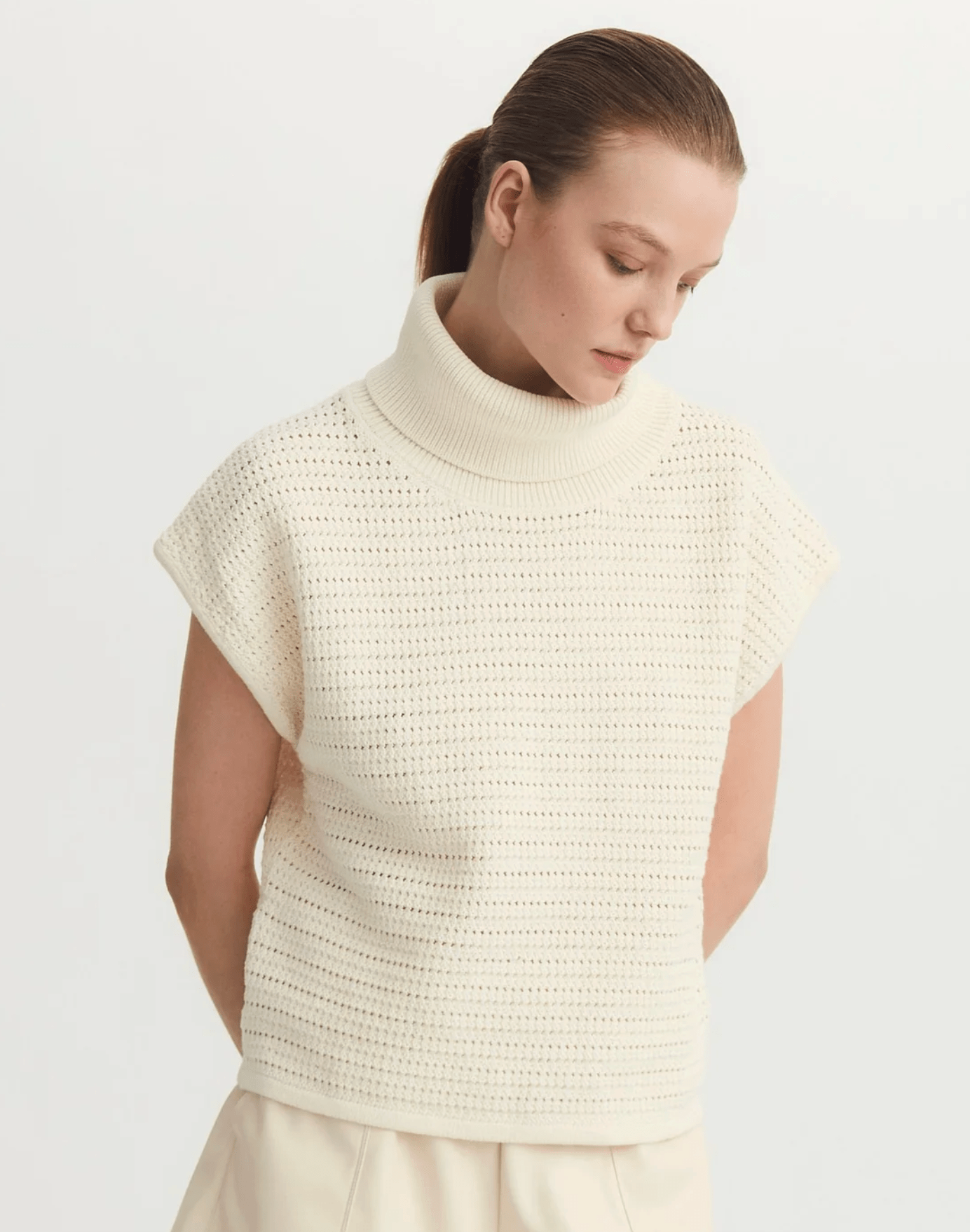 Cream Enzo Sweater - Amor Lafayette