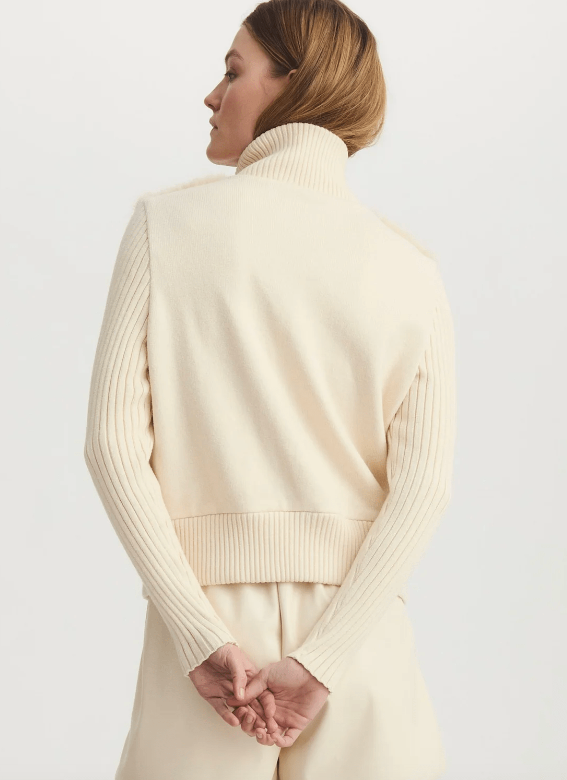 Cream Helios Sweater - Amor Lafayette