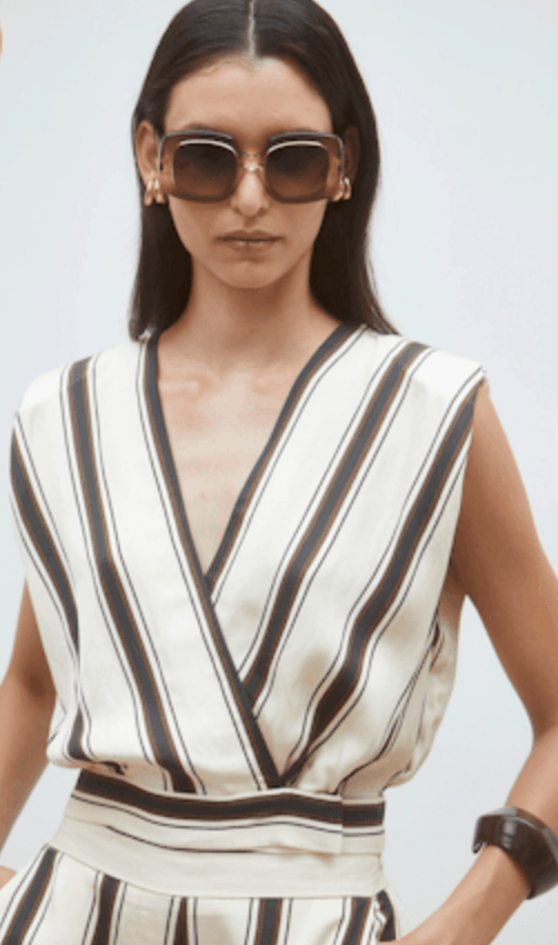 Creme Loane Top - Amor Lafayette