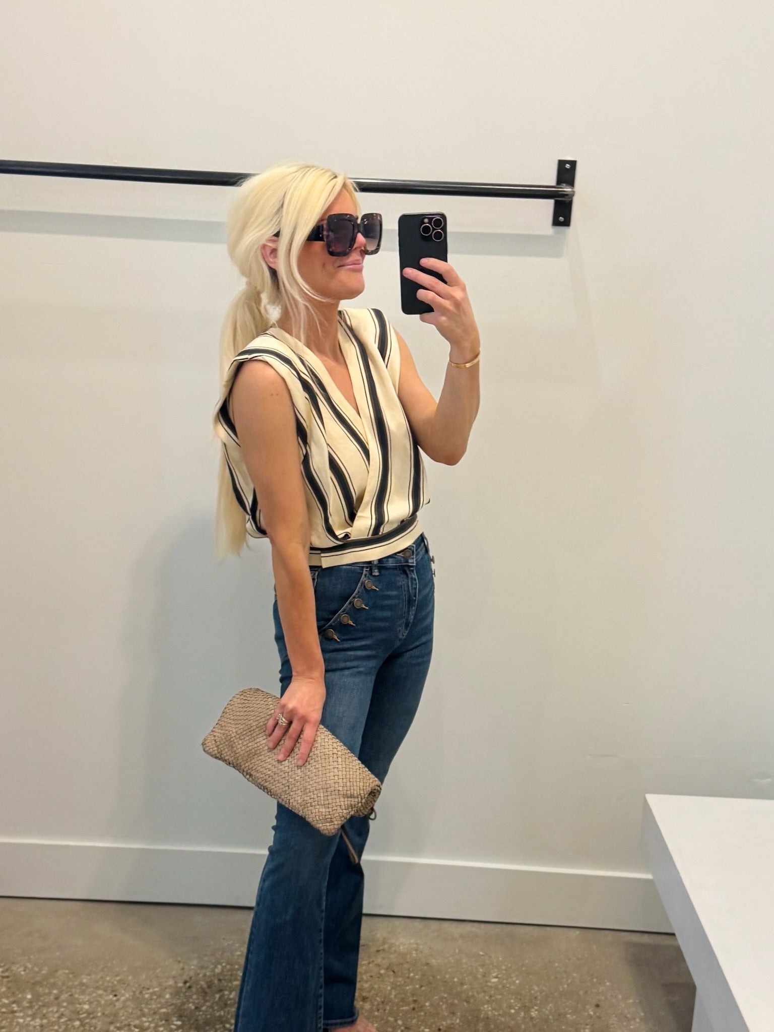 Creme Loane Top - Amor Lafayette