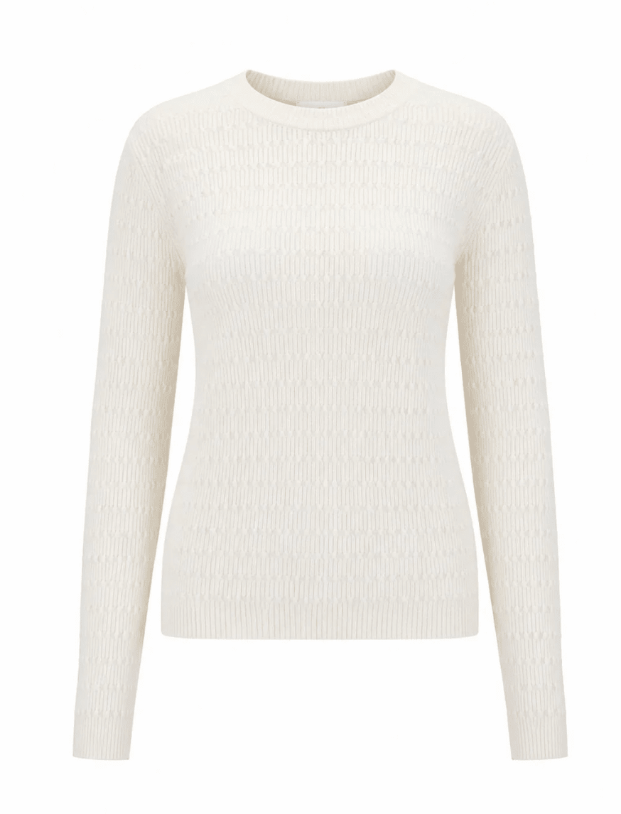 CREME NAMSAN SWEATER - Amor Lafayette