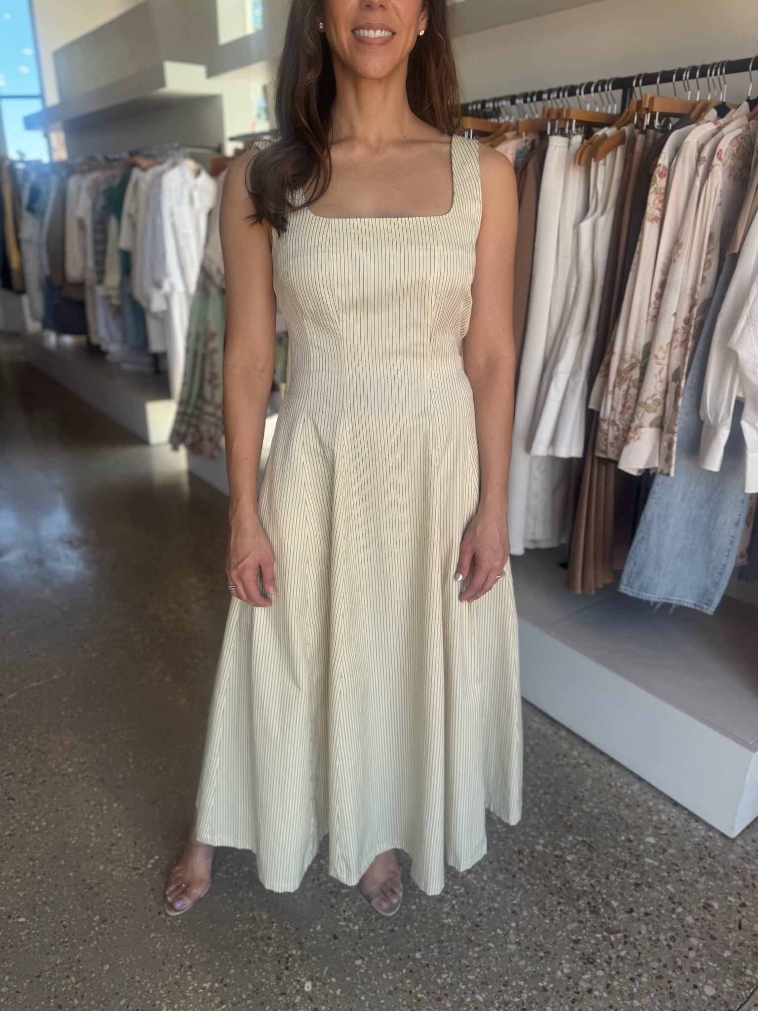 Creme Victor Dress - Amor Lafayette