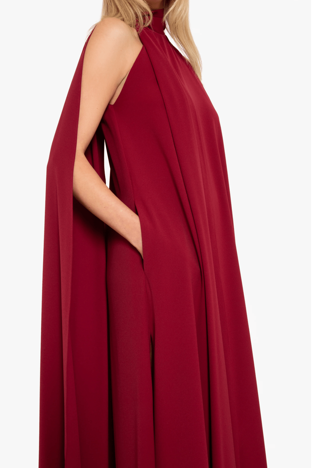 Crimson Henna Gown - Amor Lafayette