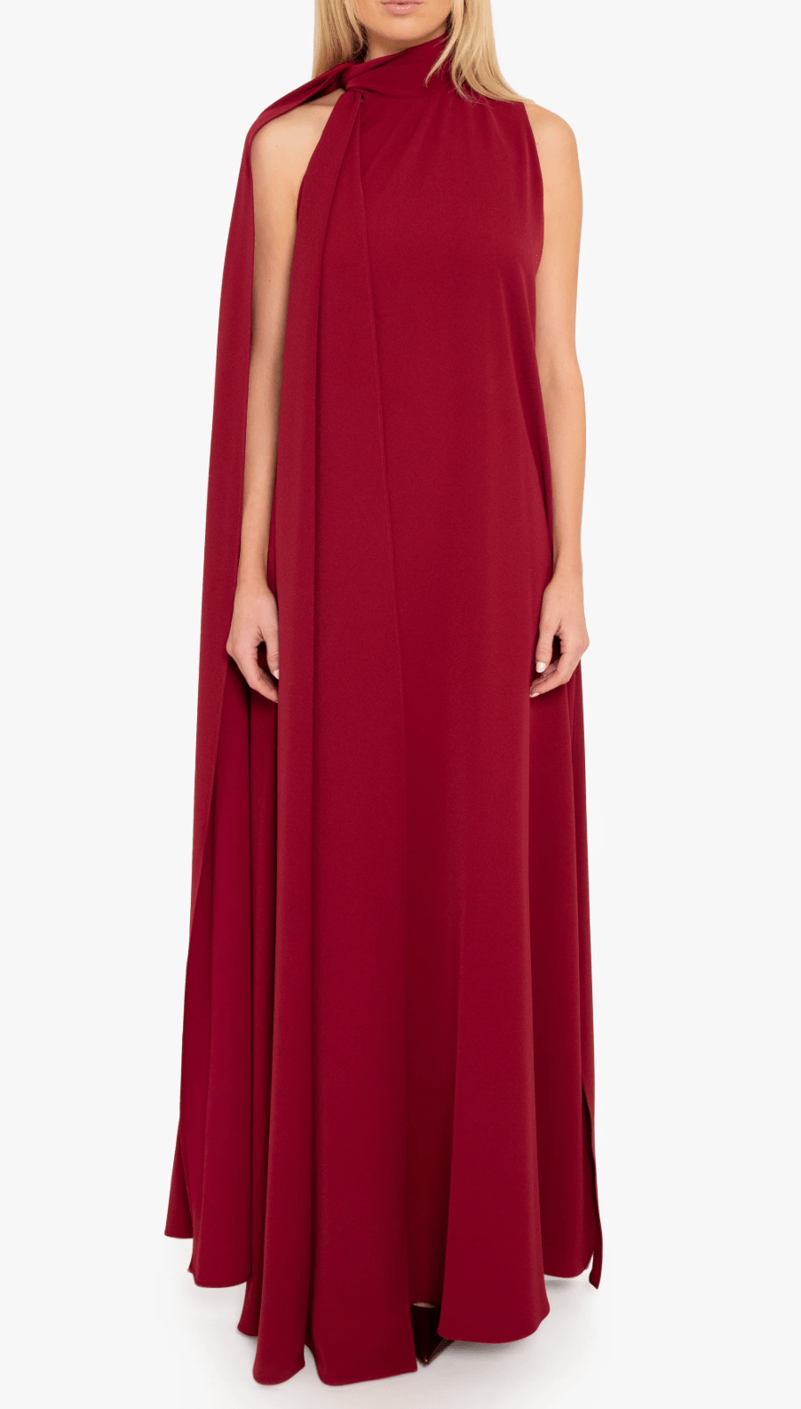 Crimson Henna Gown - Amor Lafayette