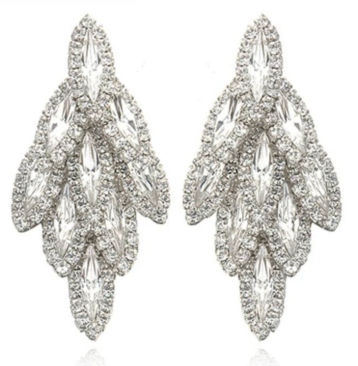 Crystal Bacall Earrings - Amor Lafayette
