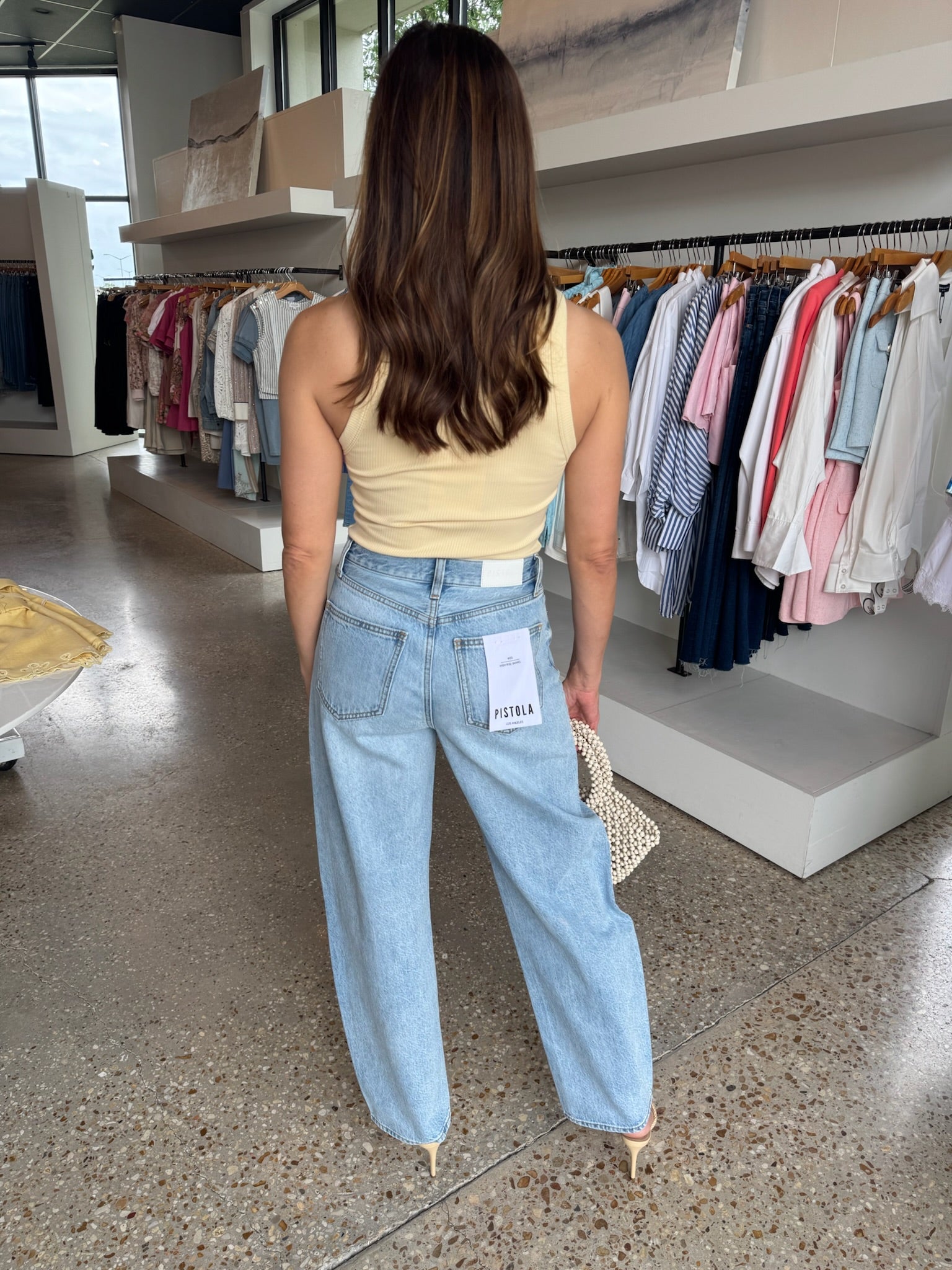 Custard Yellow Christy Tank - Amor Lafayette