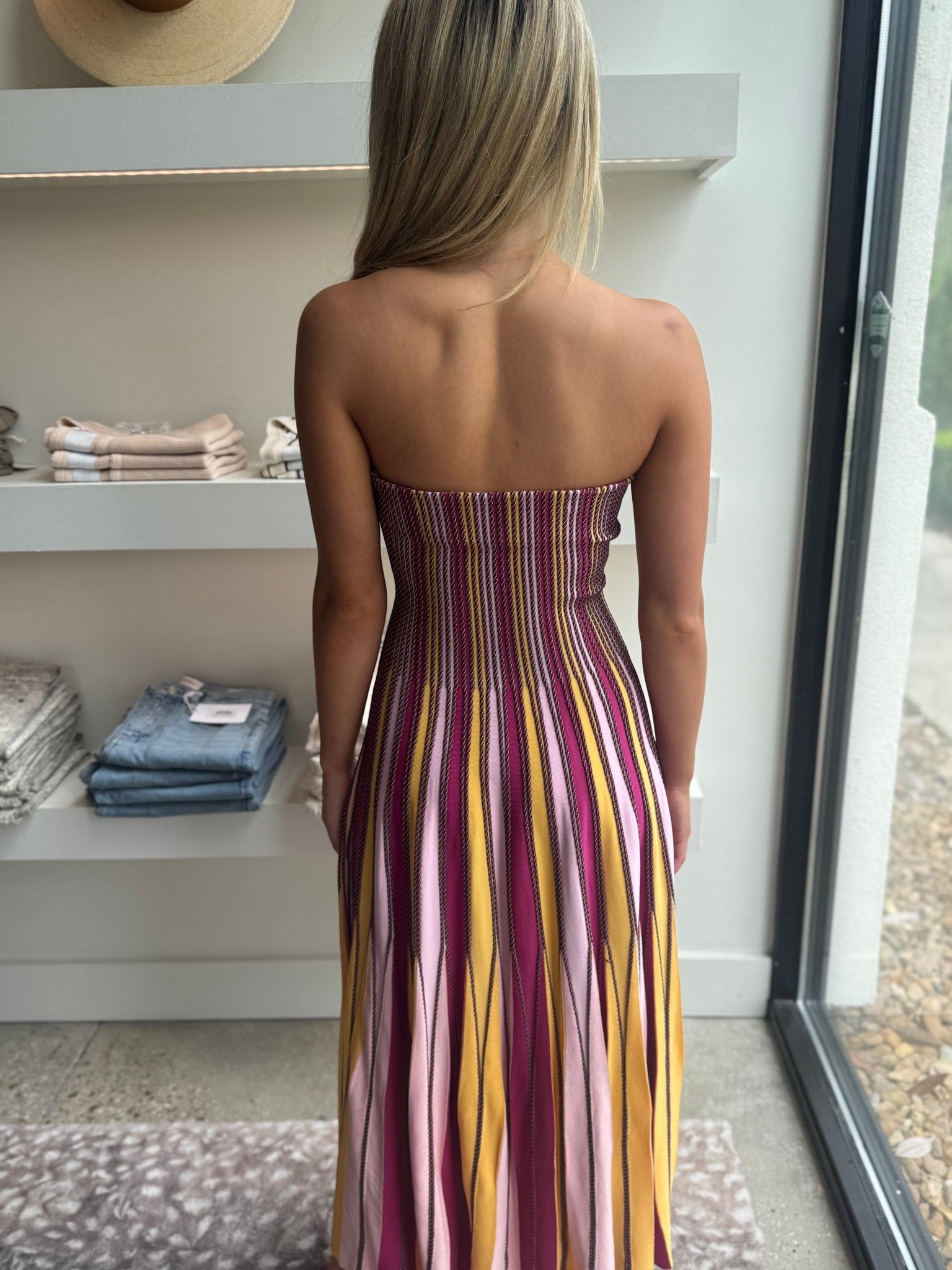Daisy Multi Soleil Midi Dress - Amor Lafayette