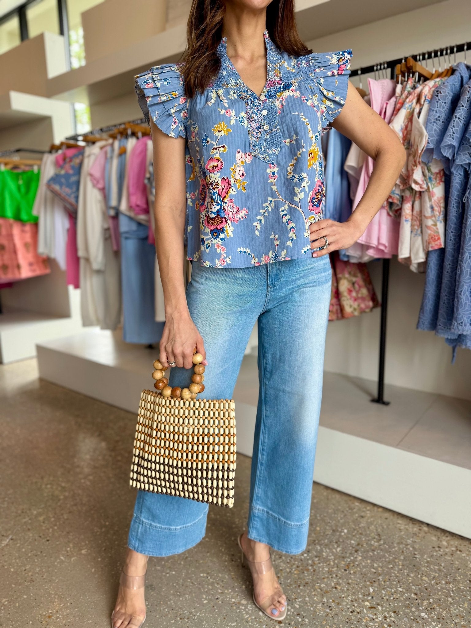 Dana Point Saige Wide Leg Crop - Amor Lafayette