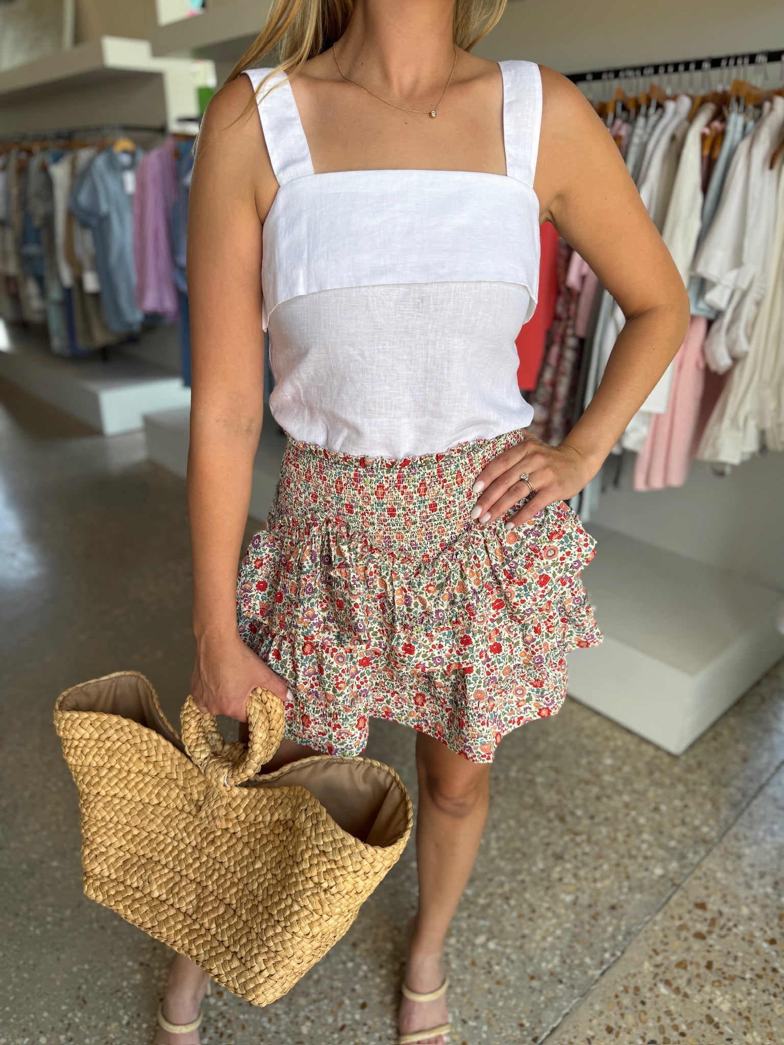 D'anjo Liberty Georgianna Skirt - Amor Lafayette