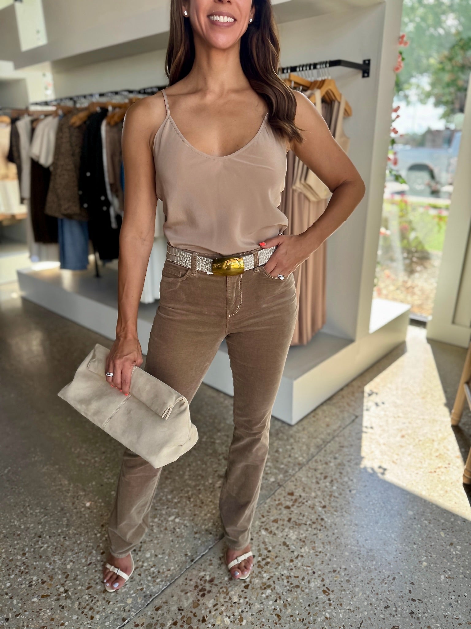 Dark Cappuccino Stevie H/R Straight - Amor Lafayette