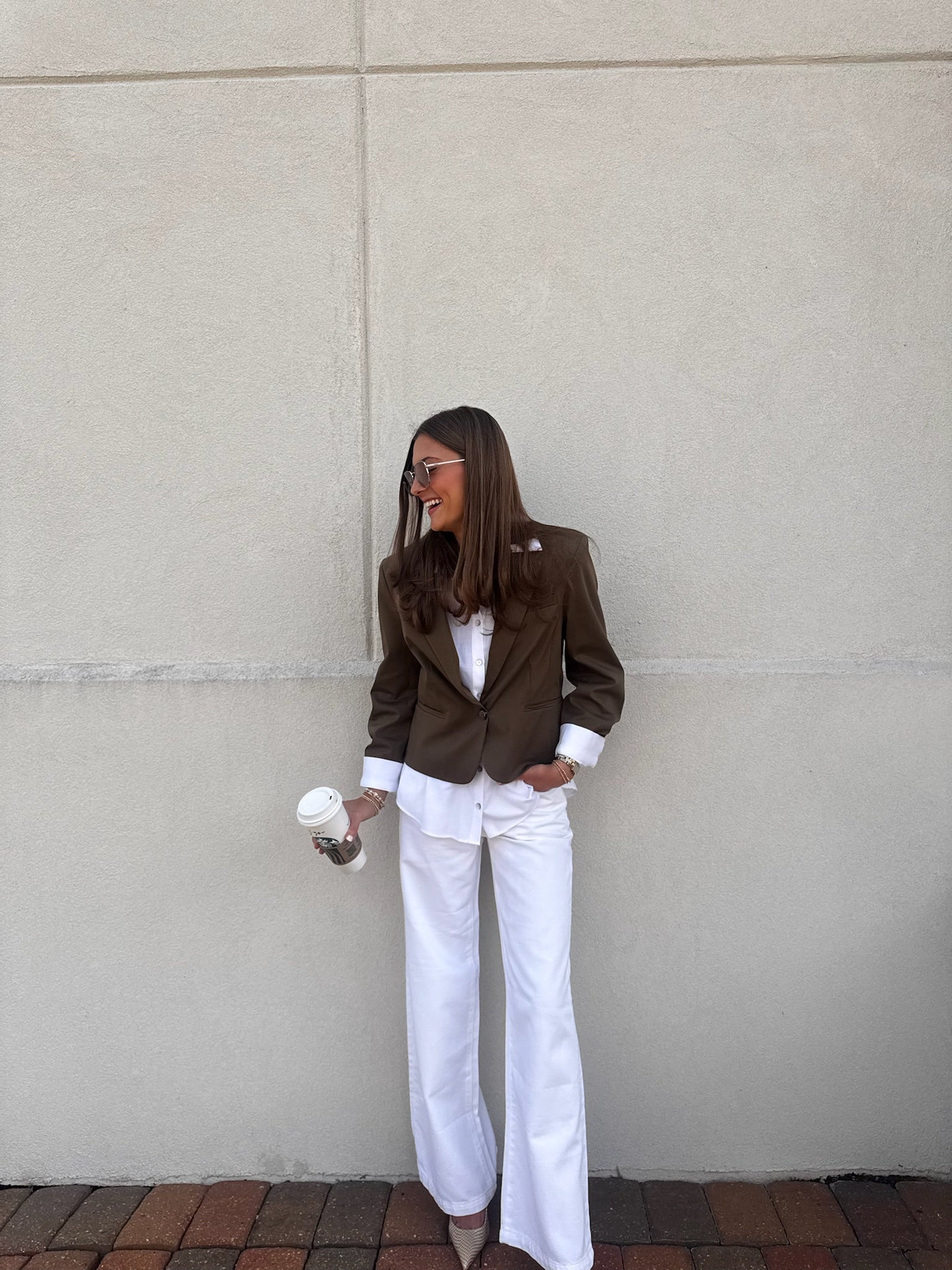 Dark Olive Peri Jacket - Amor Lafayette