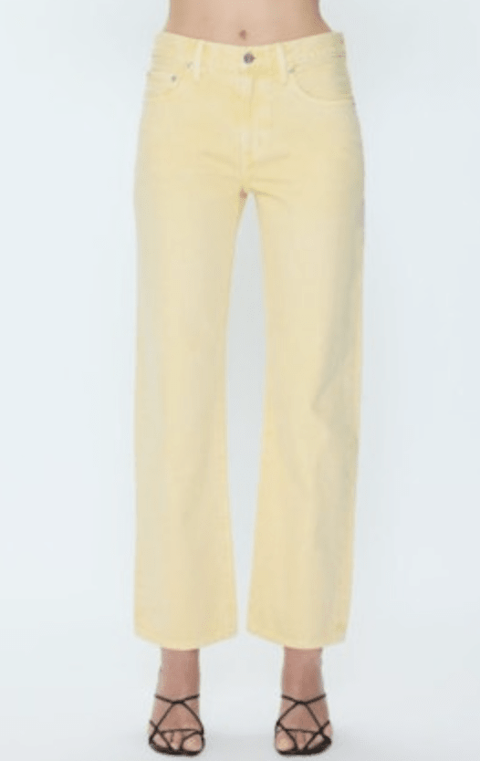 Day Glow Lexi Mid Rise Bowed Straight - Amor Lafayette