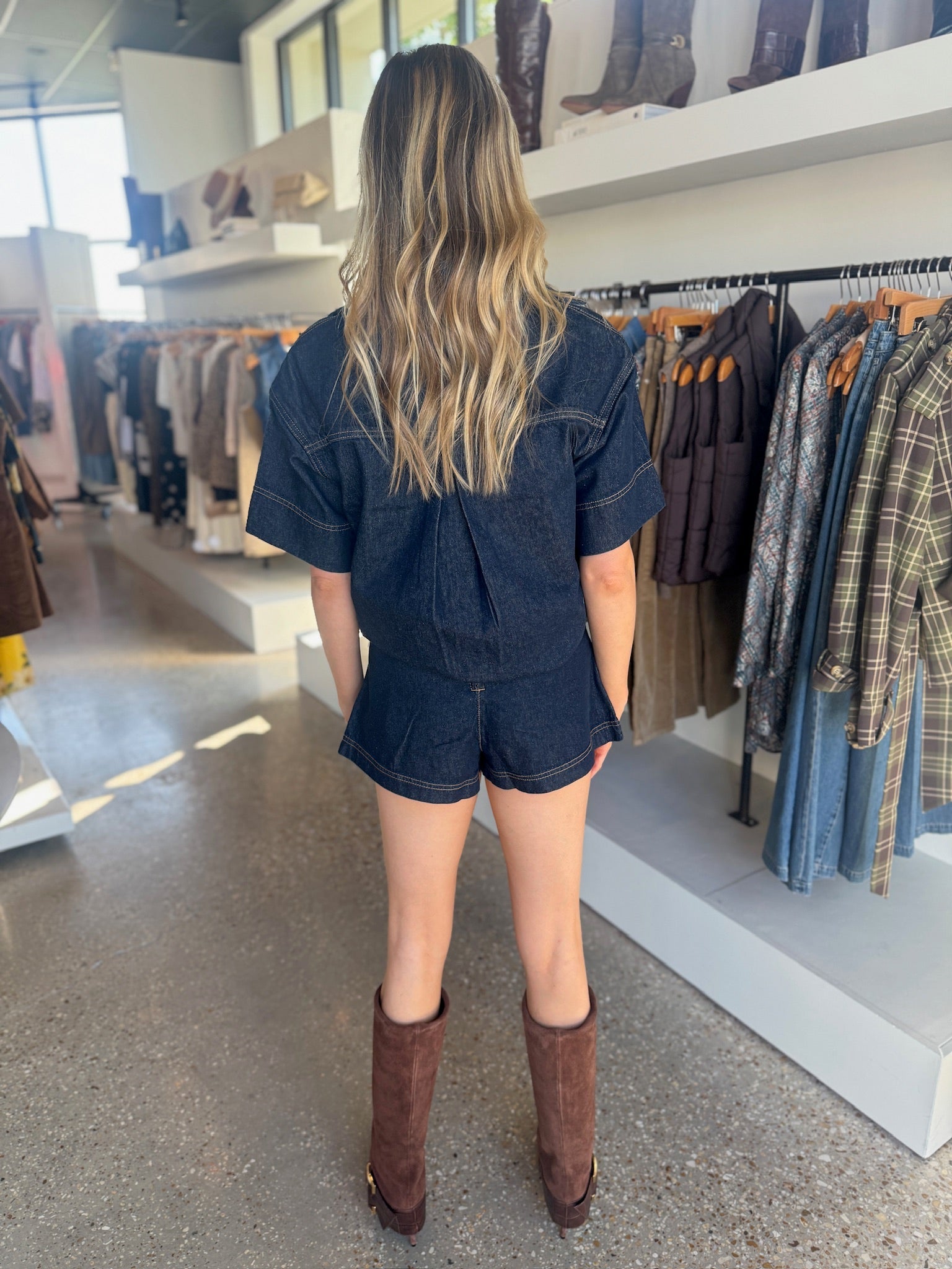 Deep Indigo Rita Pullover Top - Amor Lafayette