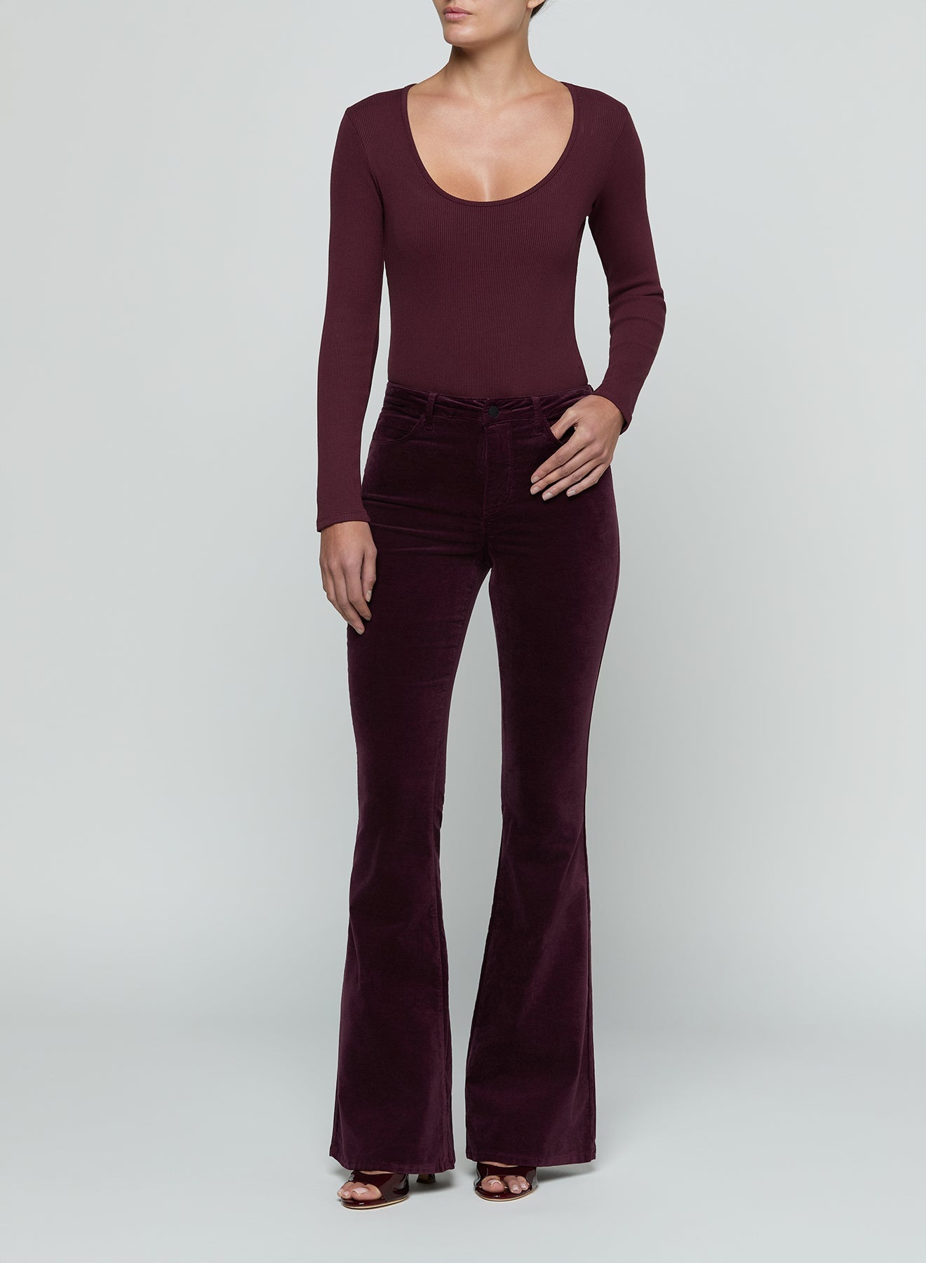DEEP SANGRIA MARTY H/R FLARE - Amor Lafayette