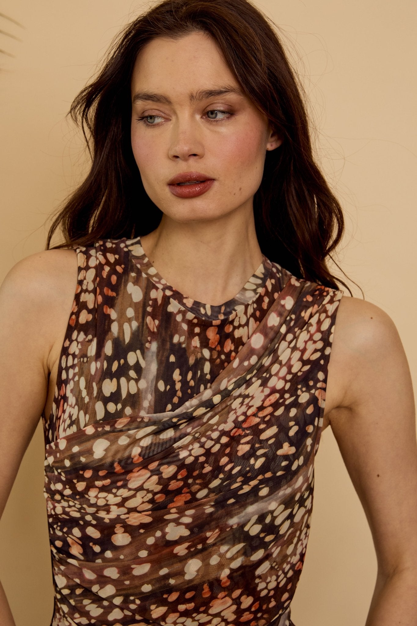 Devi Top in Savannah Starfall - Amor Lafayette