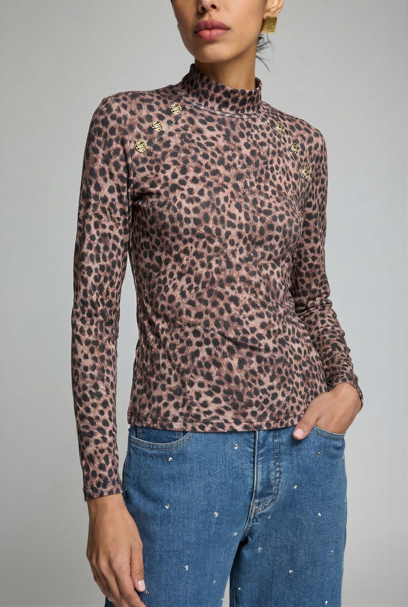 DIANA LEOPARD TOP - Amor Lafayette
