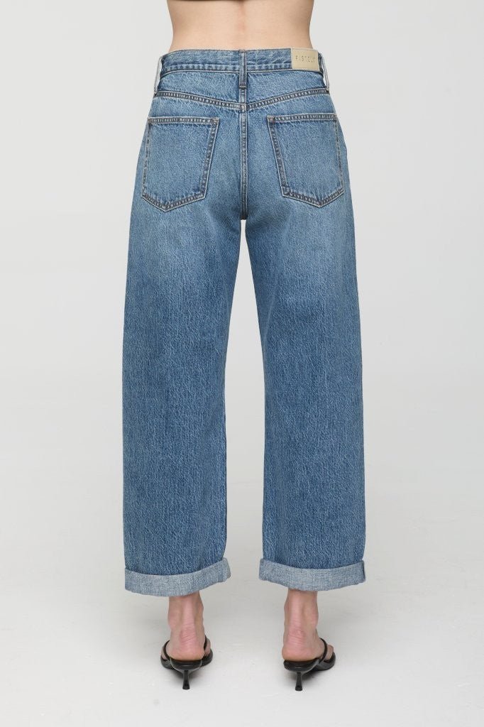 DONNY ROLLED HEM BOYFRIEND - Amor Lafayette