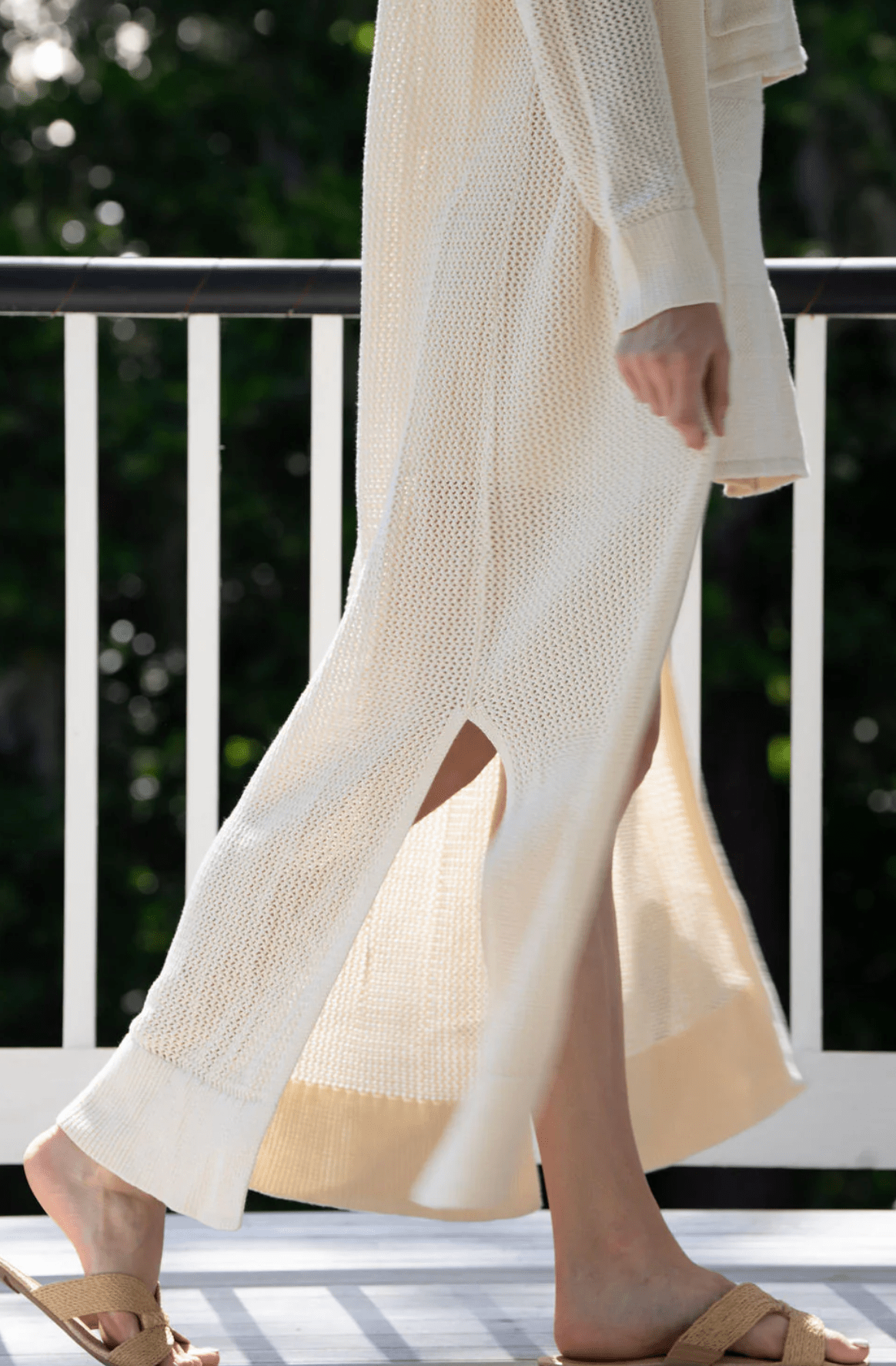 Driftwood Duster in Bianca Stripe - Amor Lafayette