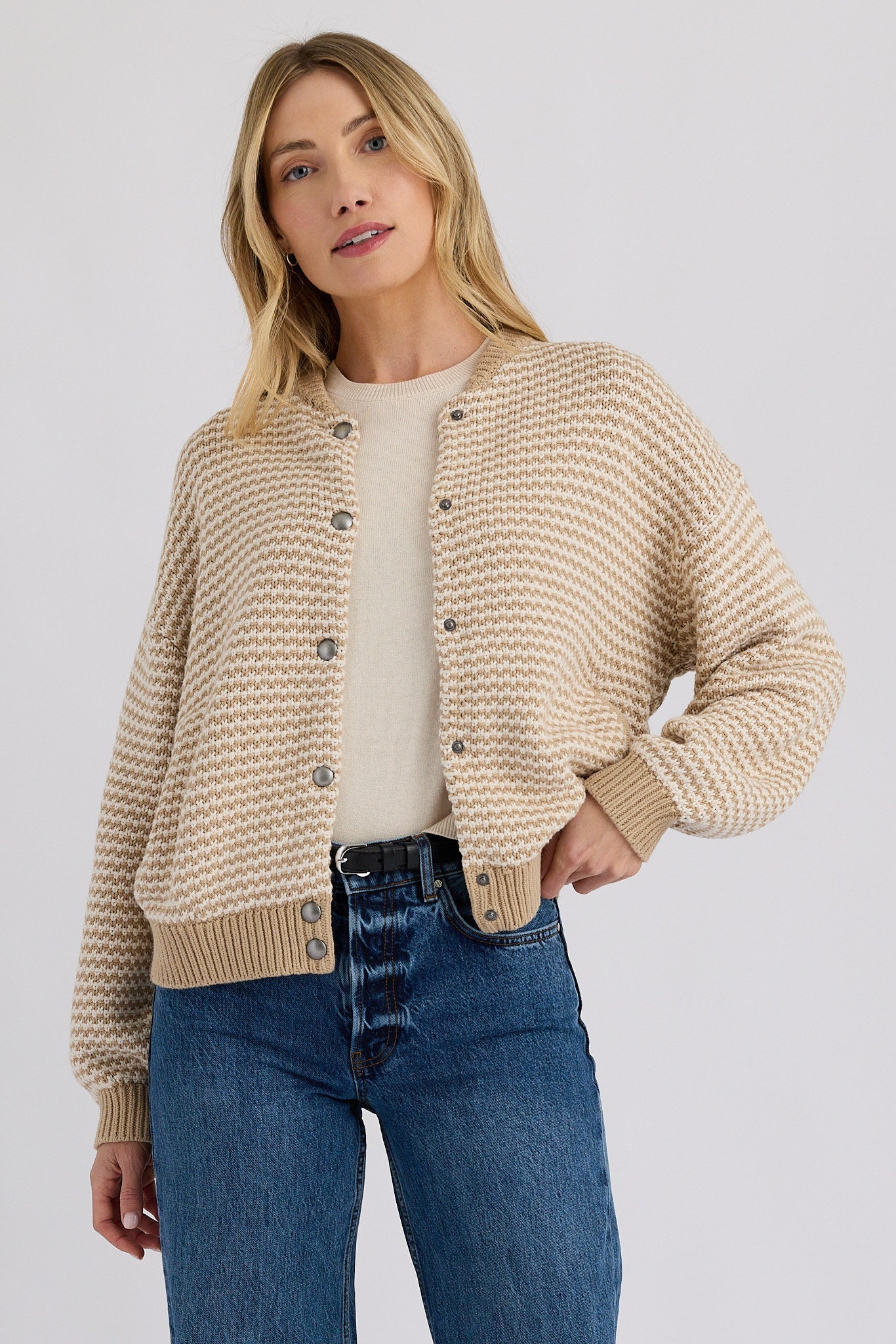 Dune Combo CORNELL JACKET - Amor Lafayette