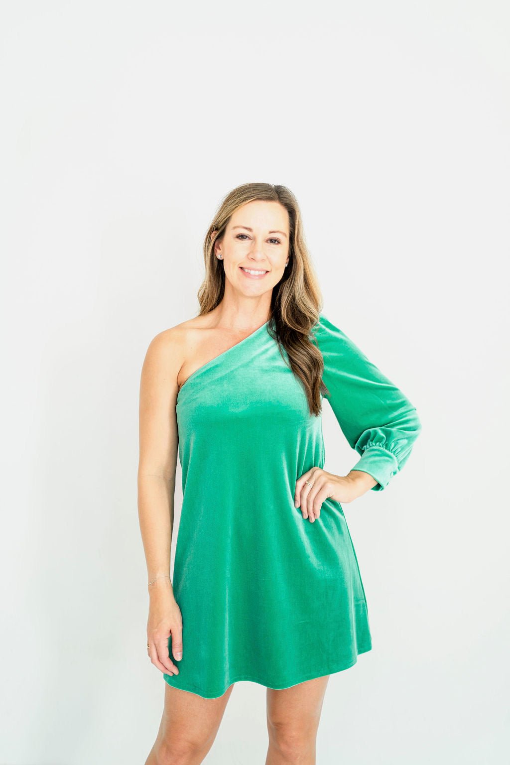 Dynasty Green Flora Dress - Amor Lafayette