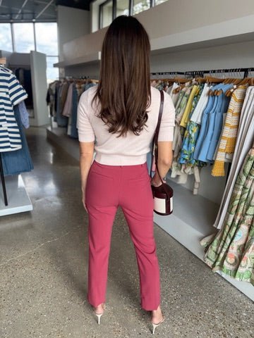 Earth Red Favorite Cigarette Pant - Amor Lafayette