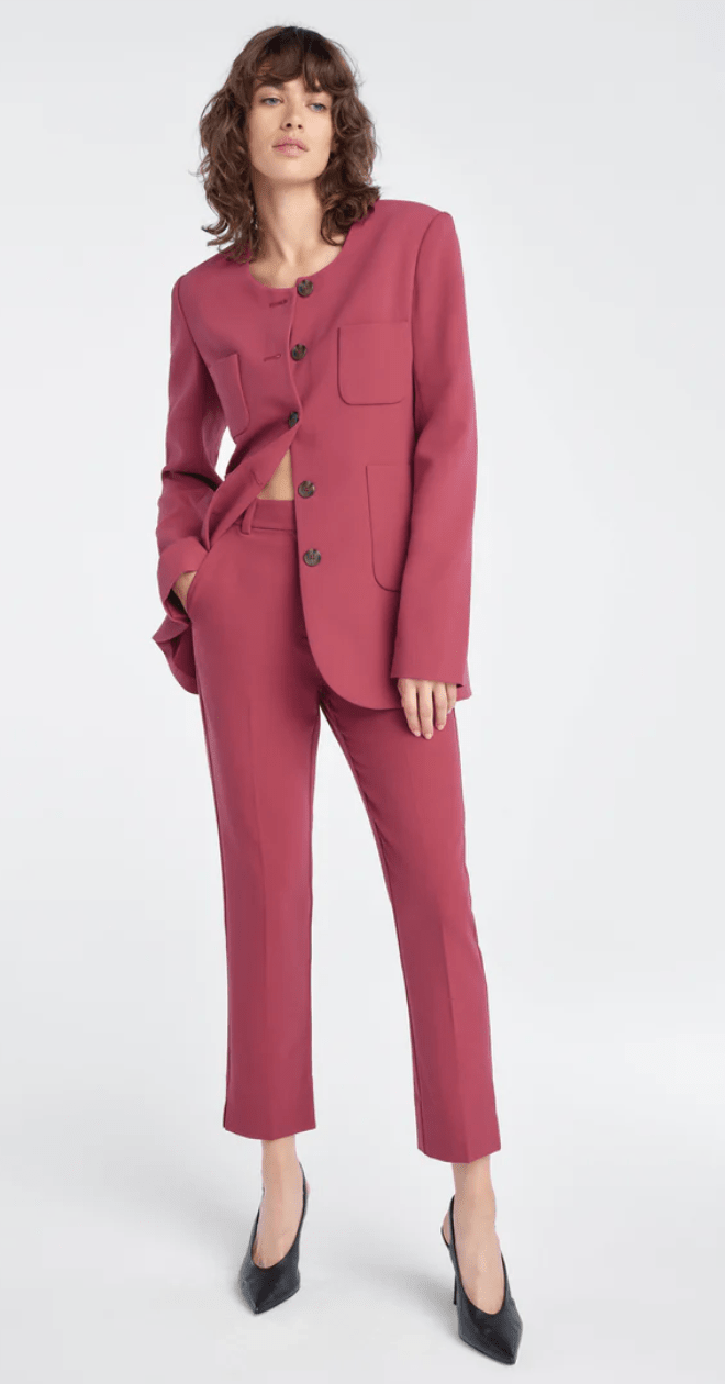 Earth Red Favorite Cigarette Pant - Amor Lafayette