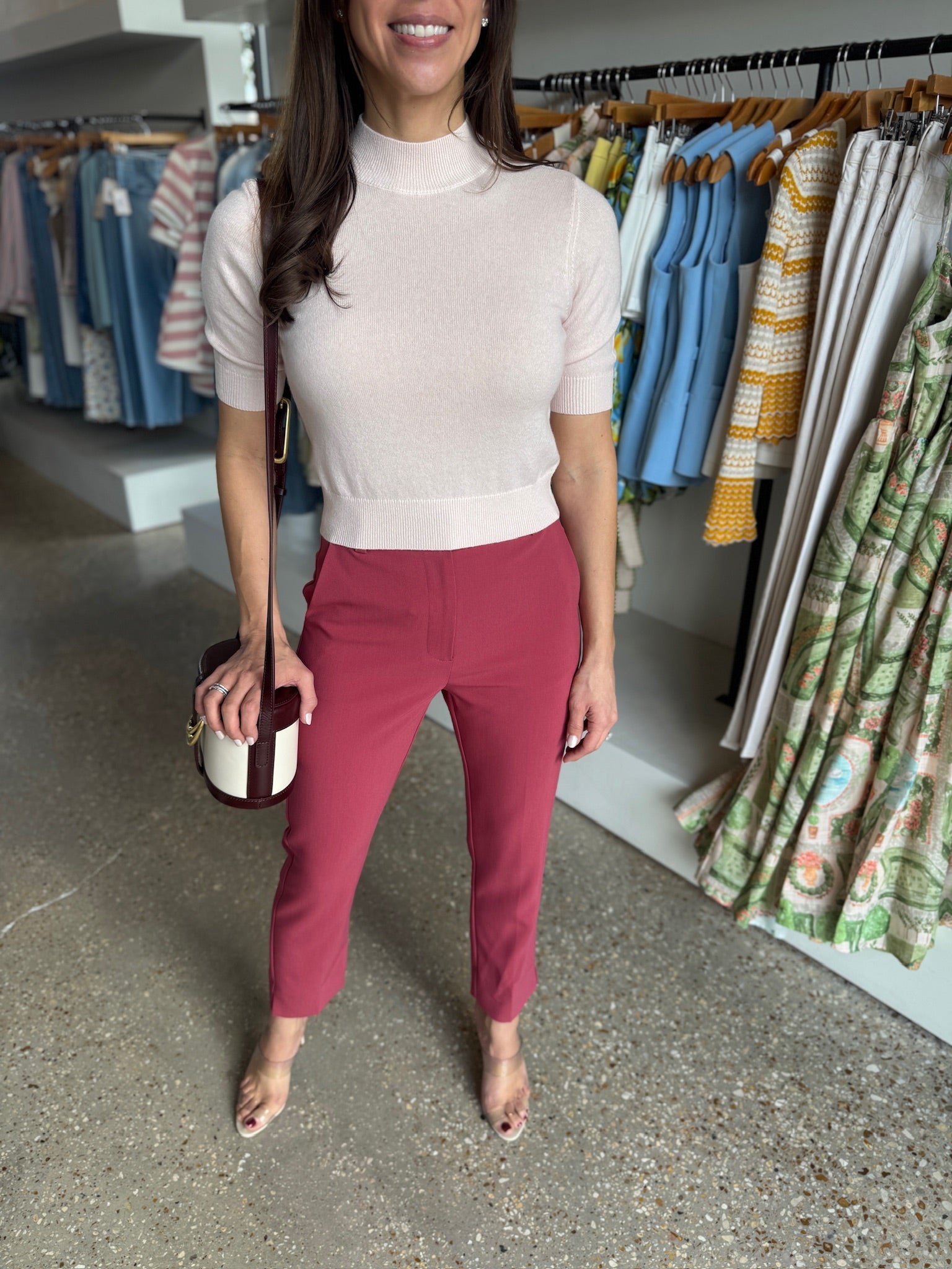 Earth Red Favorite Cigarette Pant - Amor Lafayette