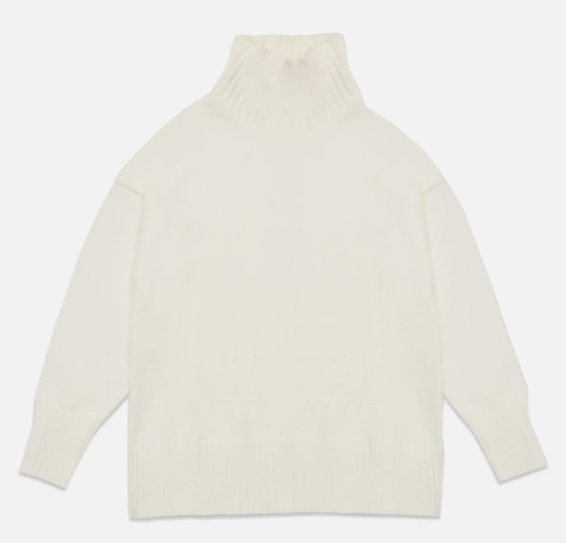 Ecru Peter Turtleneck - Amor Lafayette