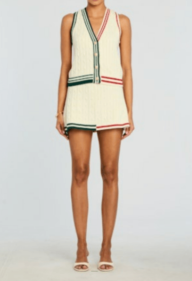Eggshell Pearson Vest - Amor Lafayette