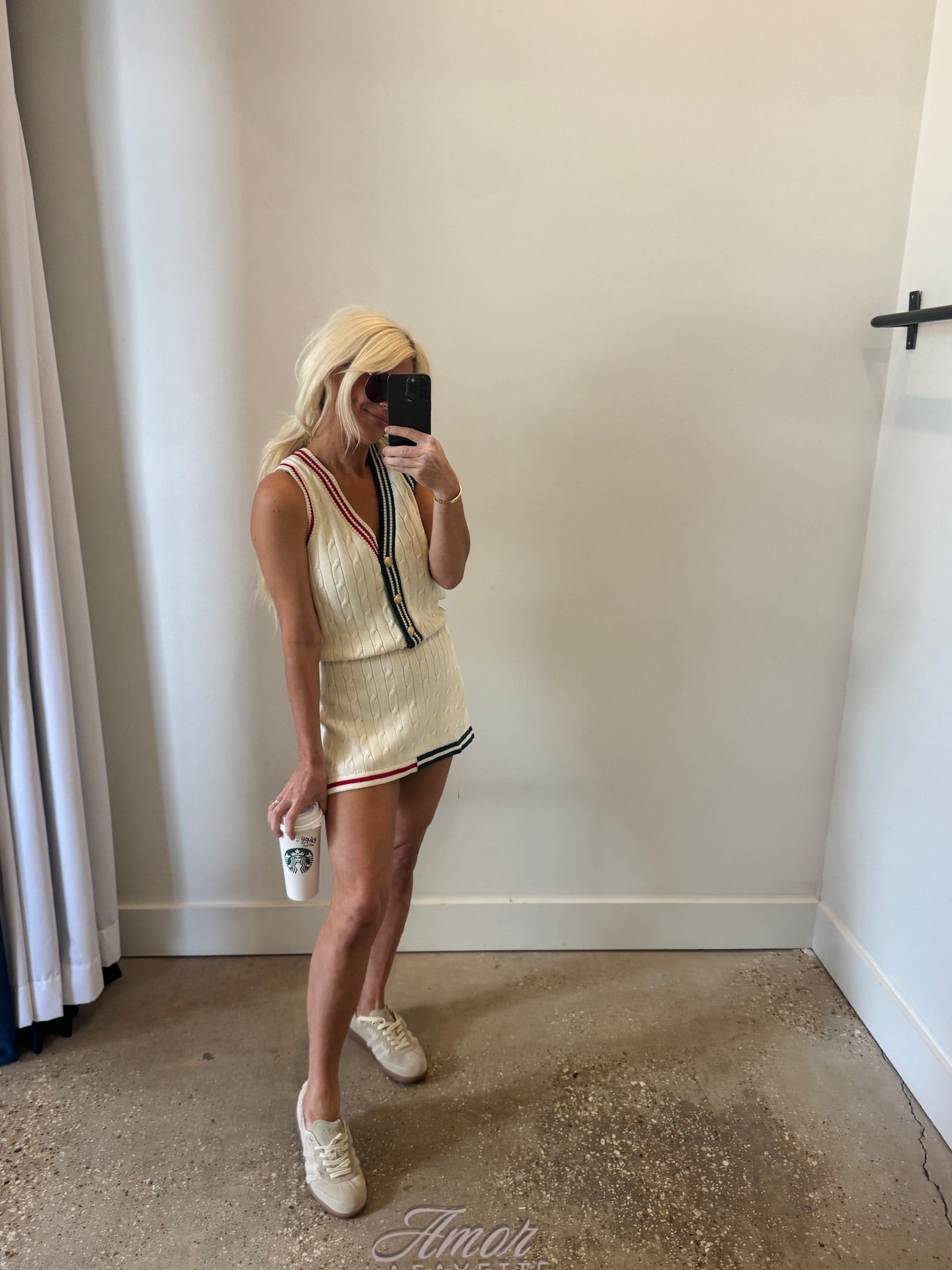 Eggshell Pearson Vest - Amor Lafayette