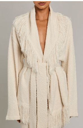 Eggshell Winslet Cardigan - Amor Lafayette