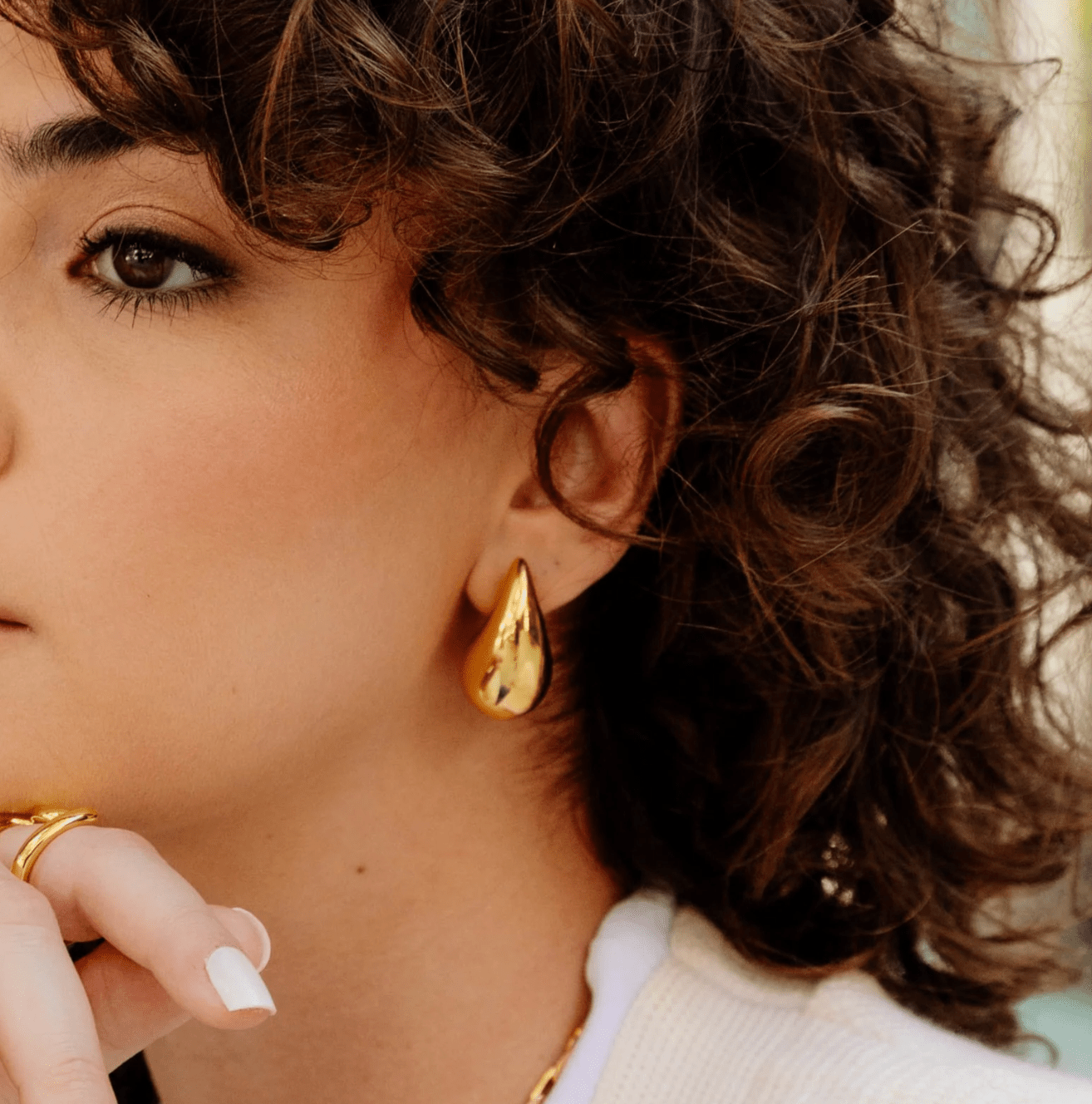 Elia Raindrop Earring - Amor Lafayette