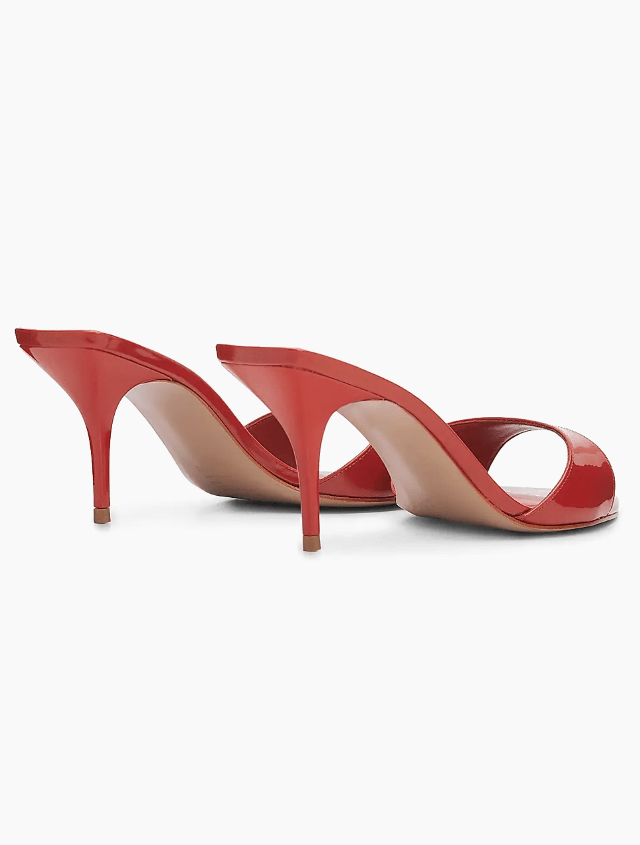Elodie Heel in Sunset Ochre - Amor Lafayette