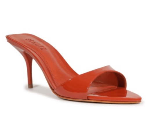 Elodie Heel in Sunset Ochre - Amor Lafayette