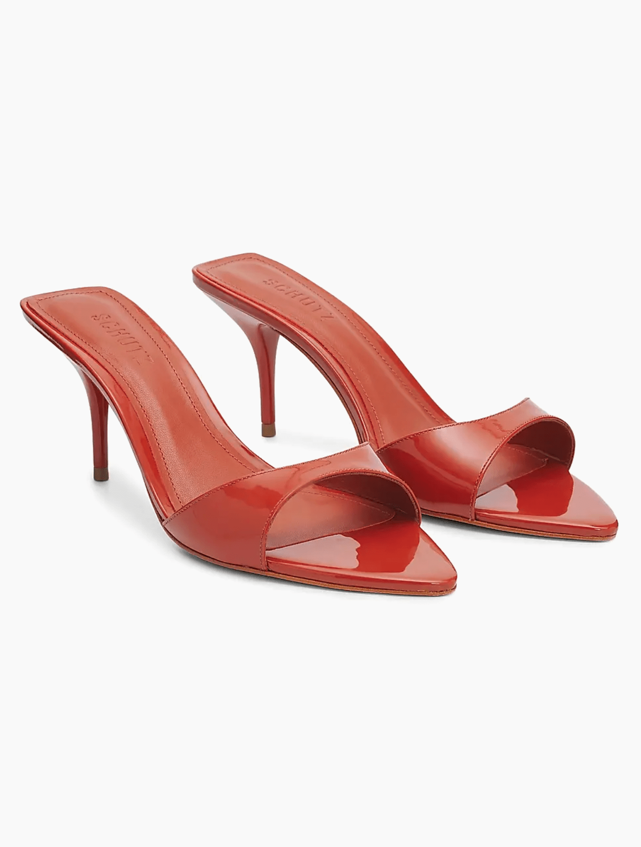 Elodie Heel in Sunset Ochre - Amor Lafayette