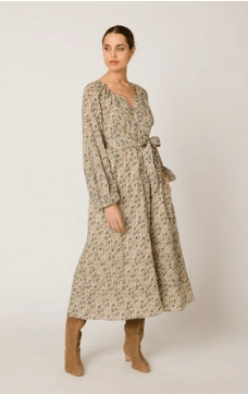 Eloisa Floral Melinda Midi Dress - Amor Lafayette