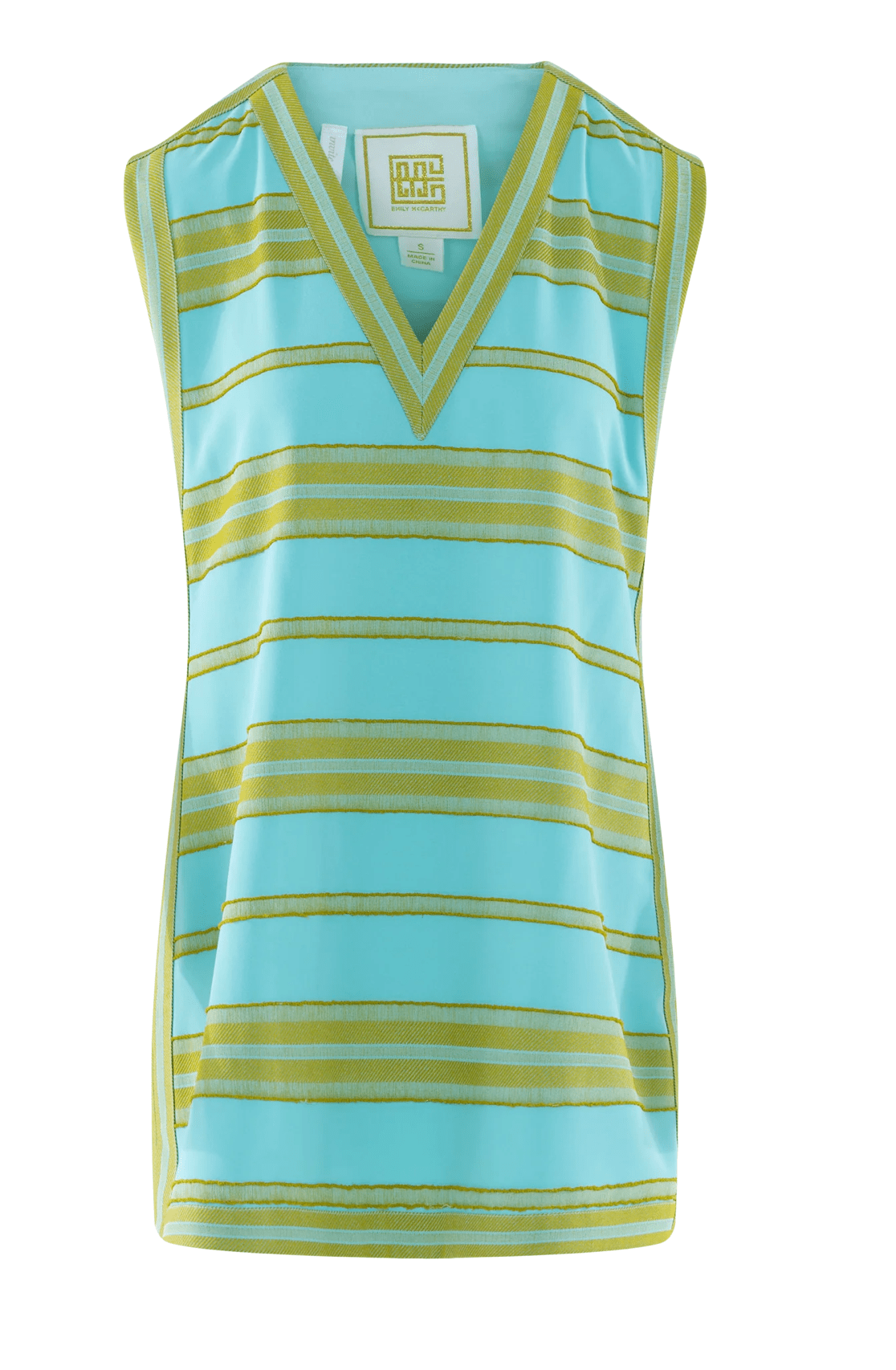 Emily Shift Dress in Fringe Stripe - Amor Lafayette