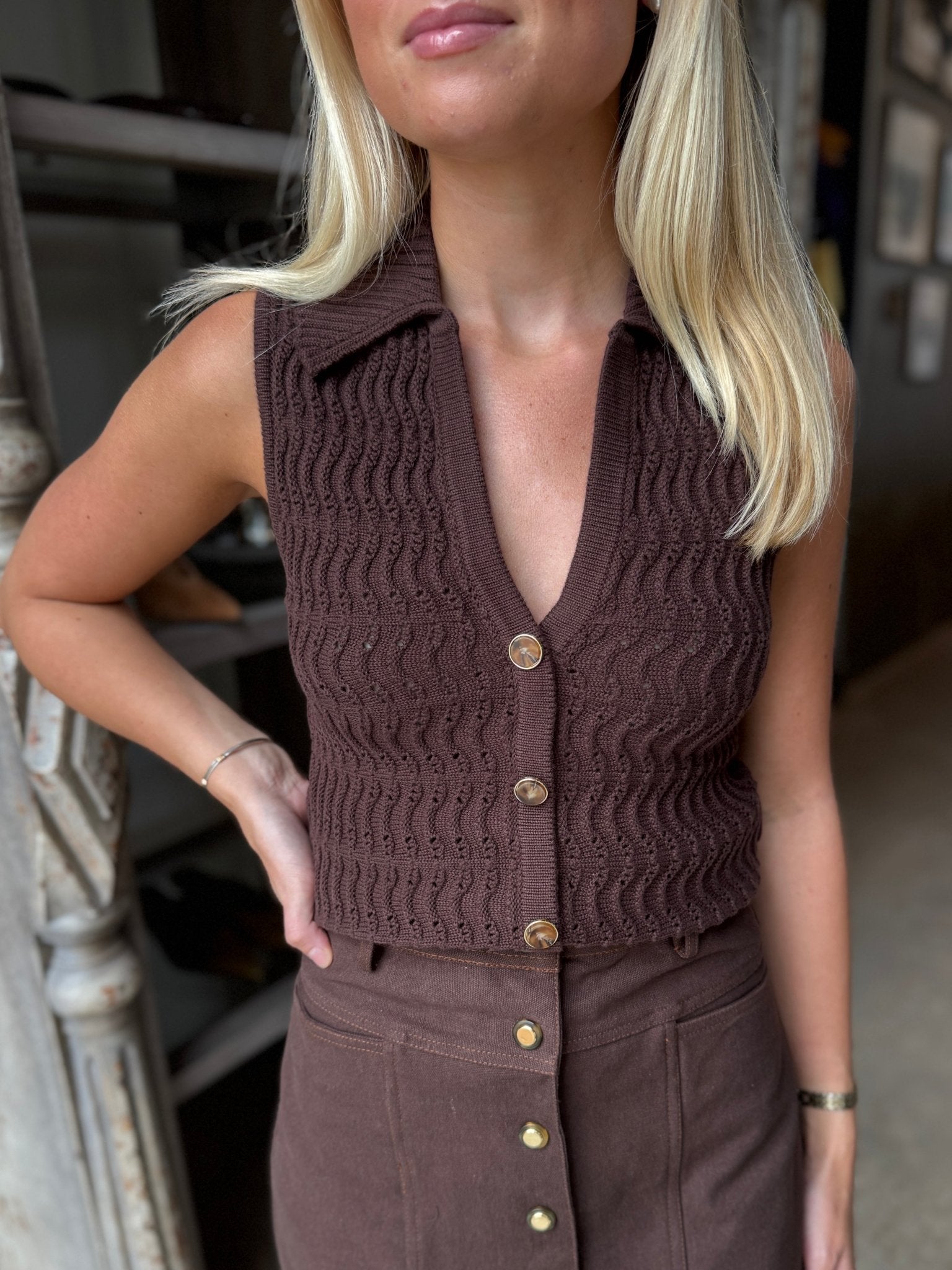 Espresso BODHI TANK - Amor Lafayette