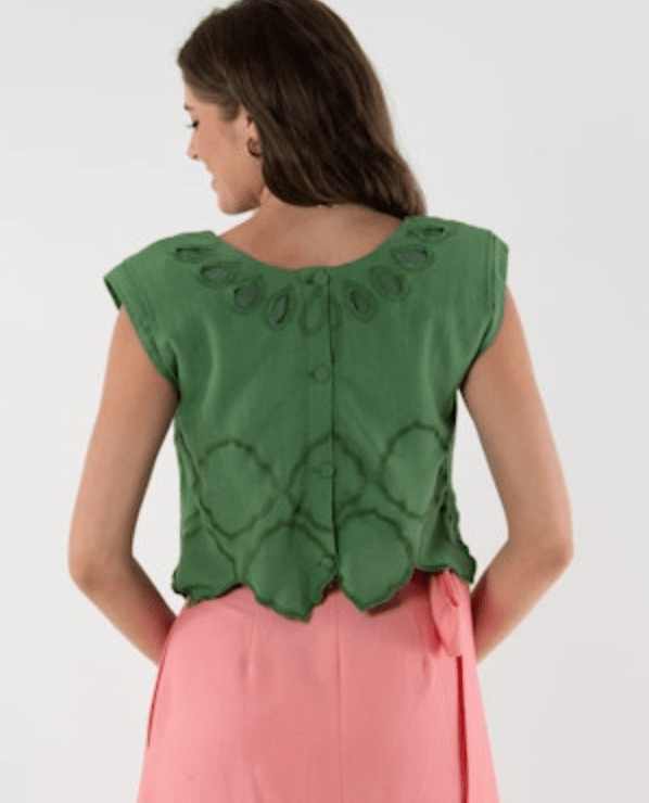 Fairway Linen Hatti Tank - Amor Lafayette