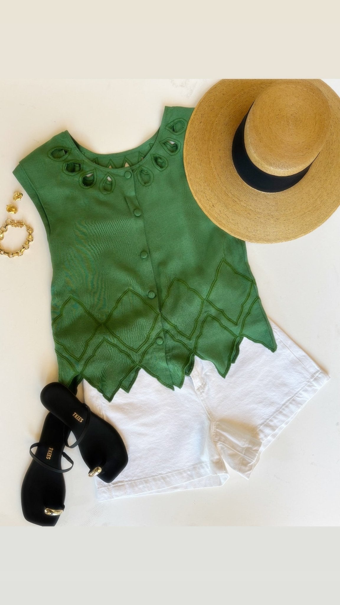 Fairway Linen Hatti Tank - Amor Lafayette