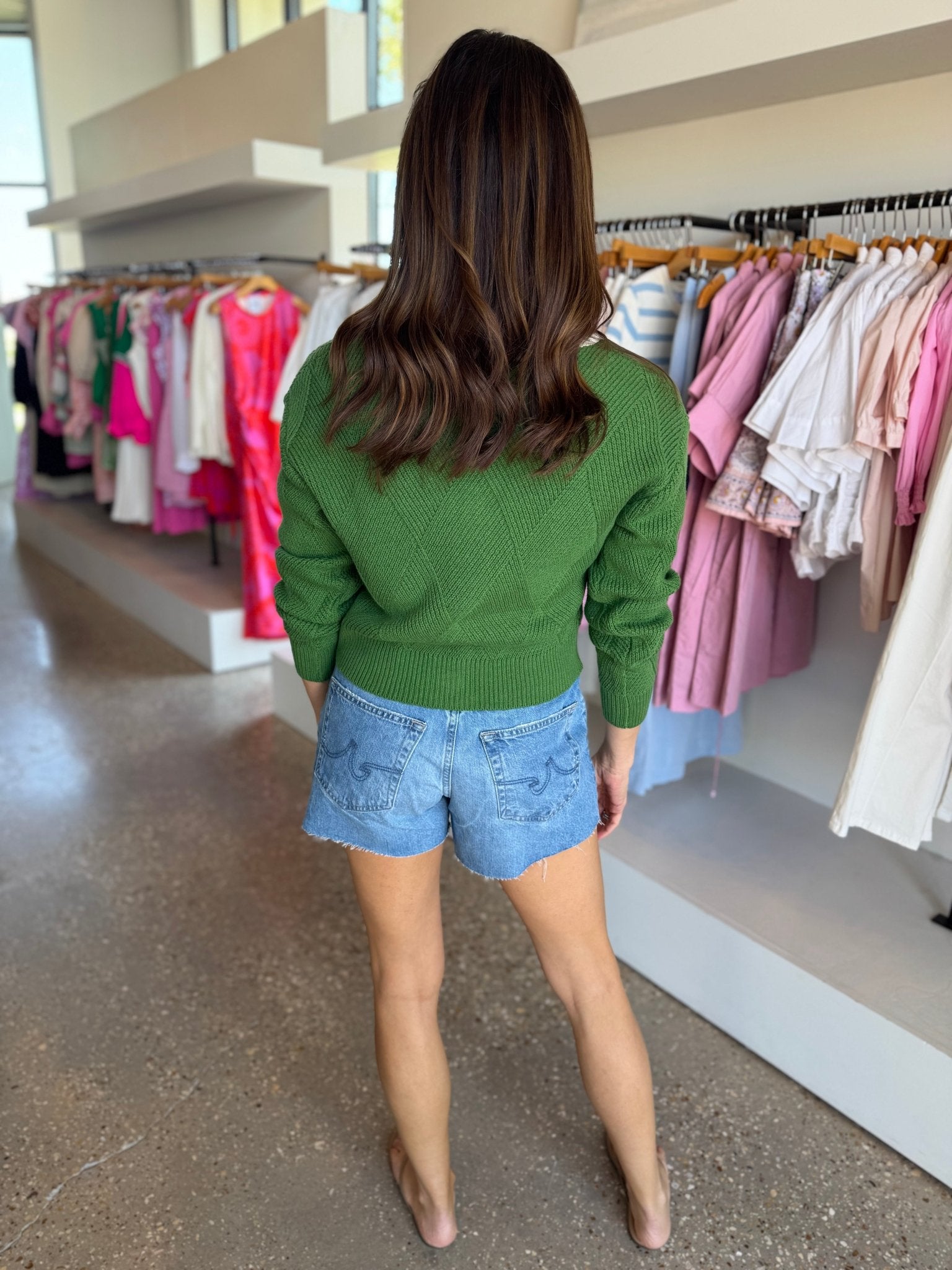 Flashback Halle Denim Shorts - Amor Lafayette