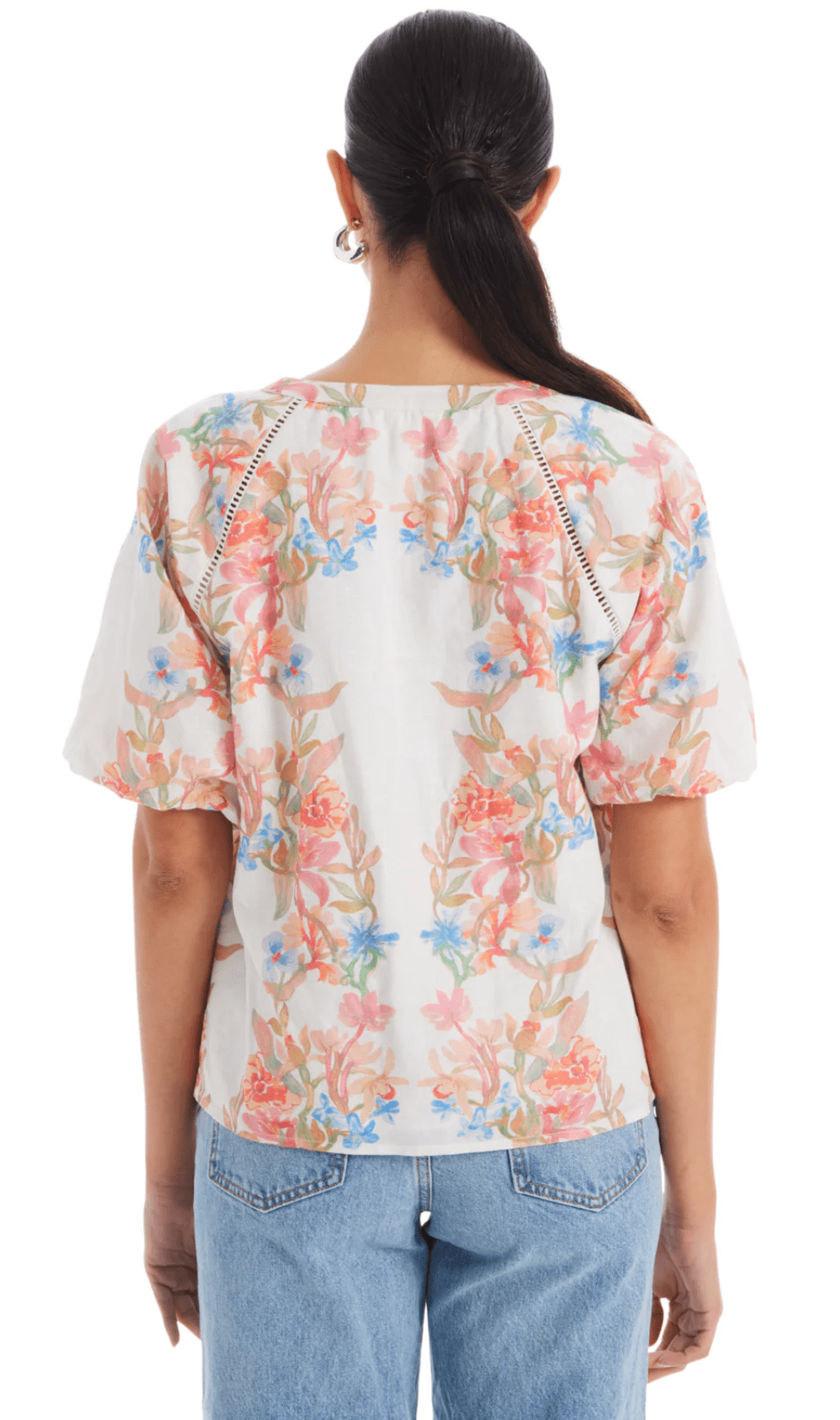 Floral Arches Josephine Top - Amor Lafayette