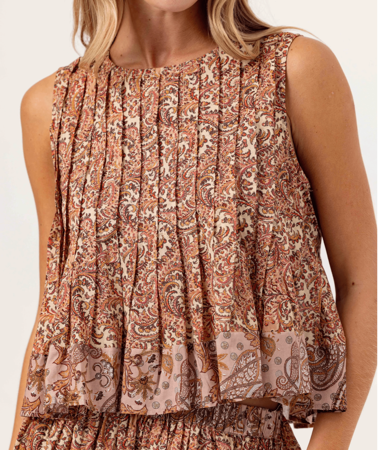Floral Vine Lumi Top - Amor Lafayette