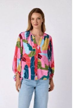 Floral Whimsy Livie Top - Amor Lafayette